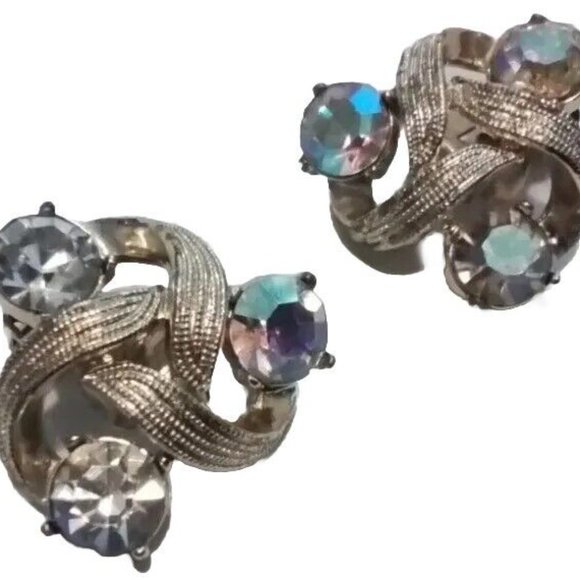 Kramer Set Erings Bracelet And Necklace Watermelon Rivoli Rimestones Rg1 - Picture 6 of 9